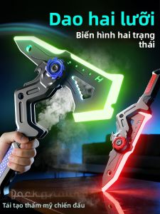 Gươm Đồ Chơi Cho Trẻ Em Có Đèn Led Kéo Dài Hai Lưỡi