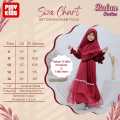 GAMIS SET HIJAB BULAN SERIES BY PLAYKIDS. 