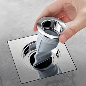 Bathroom Drain Cover Silicone Odor Control Device Anti-Siphon Smell Eliminator Toilet Essential Home Personal Cleaning Tool