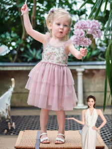 EMXEE | Girls New 2026 Style Spaghetti Strap Princess Tulle Dress