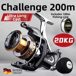 Seawater Resistant  Full Metal No-Gap Sea Rod Reel 10000 Type
