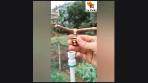 Vòi phun nước bằng đồng thau có thể xoay 360 độ dễ dàng tưới cây tưới nước xung quanh vào ngày nóng TM Store