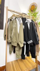 Bộ thu đông bé trai size đại 7-14 tuổi thêu và in chữ chất liệu cao cấp dáng khỏe khoắn thời trang