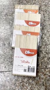 ไม้ไอติม D.I.Y. 50ชิ้น - สีขาว สีไม้ สีไข่ ราคา/แพ็ค