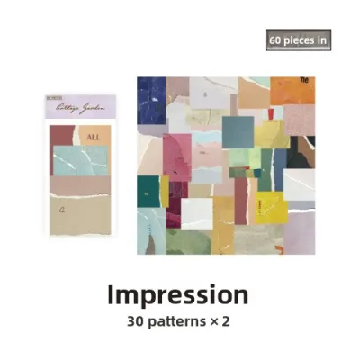 Gimue | Creative Vintage Scrapbooking Paper for Handmade Journal