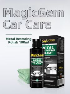 Magic Gem | Metal Rust Remover For Car Emblems And Chrome Trims