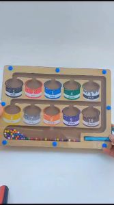 Magnetic Mazes Game: Mainan Edukatif Anak untuk Belajar Warna dan Berhitung
