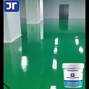 Cat Lantai Epoksi HA HA 3 In 1 Epoxy Floor Paint Resin Floor HEAVY DUTY [Hardener Included] Waterproof Coating Waterproof Paint Waterproof Epoxy Floor Paint Outdoor/Bathroom/Roof/Factory 1/2/5KG cat lantai simen 地坪漆