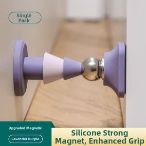 ZHENMIAO | No Drilling Noiseless Magnetic Windproof Bumper Doorstop