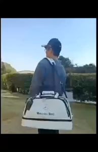 Túi Golf đựng đồ Mercedes-Ben Túi đựng đồ golf có ngăn đựng giày riêng biệt - Golf bags