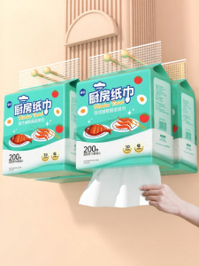 Manhua | Oil Absorbent Food Grade Kitchen Towel Roll Large Pack
