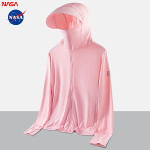 เสื้อแจ็คเก็ตกันแดด NASA ร่วมมือกันสำหรับผู้ชาย ฤดูร้อน น้ำหนักเบา ทรงบาง รู้สึกเย็น ปกป้องจากแสงแดด สำหรับตกปลากลางแจ้ง