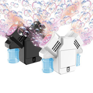 Bubble machine floor standing double headed bubble toy outdoor wedding game childrens bubble without battery bubble water