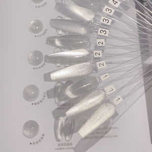 Universal Cats Eye Gel Glass Bead Moonlight Porcelain Pure Silver Silk Versatile Cats Eye Gel Fashionable Childrens Makeup