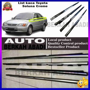 pelipit kaca toyota soluna xli dan gli crome 2000(list kaca toyota soluna xli dan gli crome)