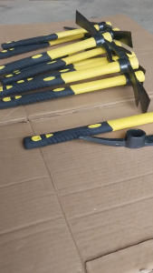 Rìu Camping Cuốc Chim Mini Cơ Động Rìu 2 Đầu Nhỏ Gọn Dụng Cụ Giã Ngoại.