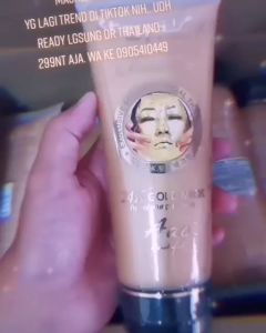 Mặt nạ gel lột làm trắng da tınh chất vàng 24k Gold Mask L-Glutathion Gold 24K Thái Lan
