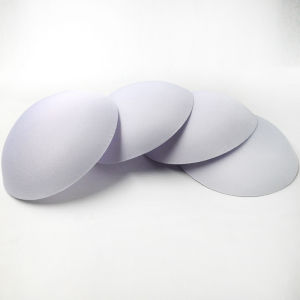แผ่นรองเต้านมทรงกลมแบบหนาและเบาสำหรับผู้หญิง ชุดชั้นในแบบสวมหัวไหล่ เนื้อสเปนด์ แผ่นรองเต้านมแบบถอดได้ ทรงหัวใจ แผ่นรองเต้านมแบบเสริม