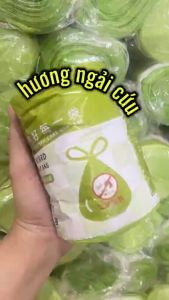 Túi Đựng Rác Hương Ngải Cứu Xua Đuổi Ruồi Muỗi Siêu Dai Có Dây Rút Túi Rác Đuổi Muỗi Túi Rác Đuổi Côn Trùng cuộn 50 túi