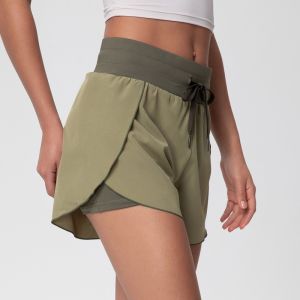 QYUED | 2-in-1 Quick Drying Anti-see Through Fitness Shorts With Pockets