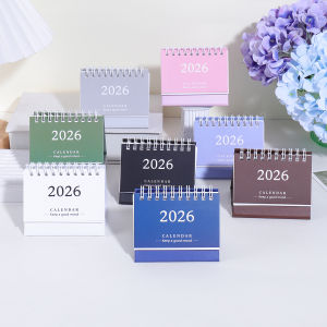 2026 Desk Small Calendar English Calendar Book Annual To Do List Monthly Daily Planner Time Management For Office or Home Use