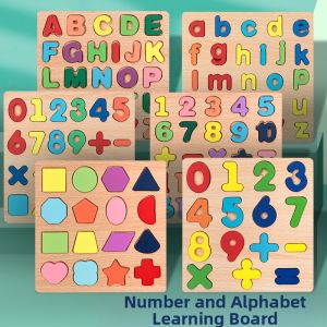 Educational Intelligence Development Toy for Babies Montessori Number and Letter Recognition Grip Practice