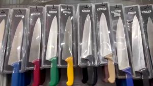 DAO BẾP 7 MÀU CÁN NHỰA HIỆU EAST -  Dao bếp cán nhựa lưỡi thép siêu bén chuyên dùng cho nhà hàng đầu bếp