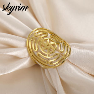 Skyrim thép không gỉ Titan điều chỉnh Hollow Thiết kế hoài cổ trang sức thời trang