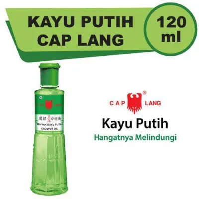Minyak Kayu Putih Cap Lang / Kayu Putih Caplang 120ML