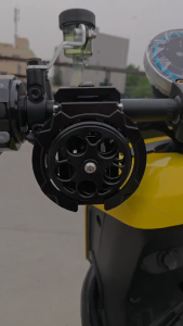 SEAMETAL CNC Metal Foldable Motorcycle Water Bottle Holder Turntable Cup Holder Drink Bracket Universal for Bicycle MTB ✅24Hours Delivery✅