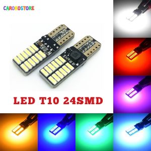 Lampu Led T10 Canbus 24smd senja sen rem mobil motor