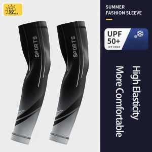 Summer Arm Sleeves UV Protection Men Women Cycling Driving Dynamic Breathable Arm Cover Elastic Hiking Tourism Sports Ice Sleeve