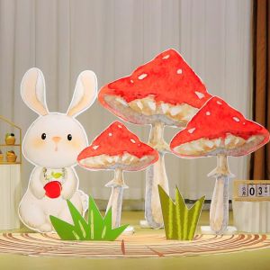 Animal Rabbit Baby 100 Days Birthday Scene Decoration Party Atmosphere Background Wall KT Board Festive Celebration Supplies