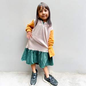 Dress hoodie anak / Baju anak / dress anak cewek / baju anak cewek