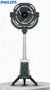 สินค้าพร้อมส่ง ดลมพกพา พัดลมแคมป์ปิ้ง 20000mAh แขวนได้ พับเก็บได้ ชาร์จได้ เป็นพาวเวอร์แบงค์ได้ พัดลมพับได้