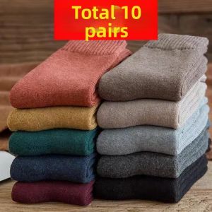 Mens Winter Warm Cotton Ankle Socks