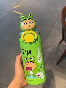 650ml เครื่องเก็บความเย็น ขวดน้ำเก็บความเย็น-ร้อน กระบอกน้ำ ขวดน้ำเด็ก สแตนเลส 316 ถ้วยน้ําเด็กน่ารักแก้วร้อนและเย็น