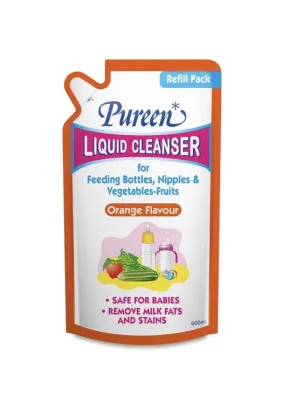 PUREEN Liquid Cleanser Refill Pack (600ml) Orange Flavour / Mint Flavour / No Flavour