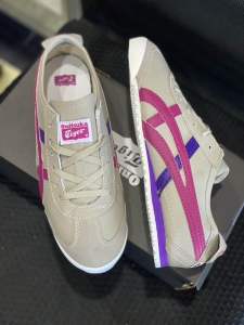 รองเท้าผ้าใบ🐯🐯(เป็นหนัง) 💯 งานสวย เบาใส่สบาย รองเท้าผ้าใบผู้หญิงสินค้าพร้อมส่ง