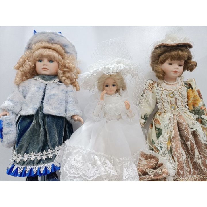 Genuine Porcelain Dolls Large Medium Porcelain Dolls Dolls Of The World -  Lazada | Lazada PH