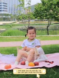 Ghế ăn dặm gấp gọn cho béghế có thể gập lạiKèm bàn thể tháo rờitiện mang đi du lịch dễ vệ sinh
