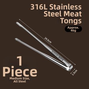 SILITA | Multi-Purpose 316 Stainless Steel Kitchen Tongs