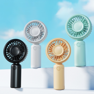 Quạt Cầm Tay Mini Di Động Năm 2026 Nhẹ Nhỏ Gọn Tiếng Ồn Thấp Có Ba Tốc Độ Dành Cho Học Sinh Và Sử Dụng Ngoài Trời