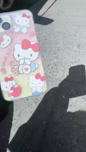 เคสลายการ์ตูน Glitter Jelly iPhone 11 13 14