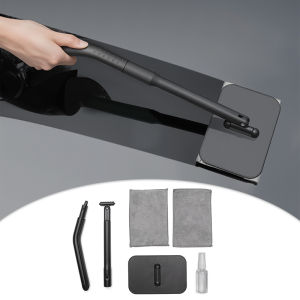 SEAMETAL Car Front Windshield Defogging Brush Velcro Cleaning Dust Duster Wiping Detachable Washable Car Sweeping Dust