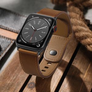 PU Leather Strap for Apple Watch Ultra 2/Ultra 49mm 38mm 42mm Men Women 44mm 40mm iWatch Band 45mm 41mm Bracelet for Apple Watch Series 9 8 7 6 5 4 3 2 1 SE SE2