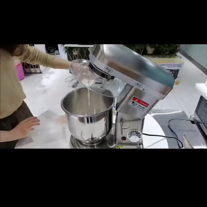 7 Quarts Planetary Mixer Commercial Use Cake Mixer Heavy Duty B7 with Free CCTV