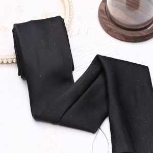 Vải Satin Nhung Lấp Lánh Đầy Trời Sao Băng Thủ Công DIY Thắt Nút Bướm Lớn Phụ Kiện Tóc Vật Liệu Kẹp Tóc 2 Mét