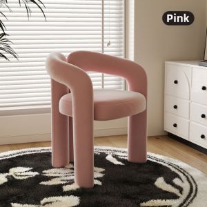 MU FENG ZHI NAN | Cream Style Luxury Chair