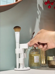 PRADO Malaysia Hygiene Cosmetic Holder Makeup Organizer Holder Makeup Brush Holder Storage Box Multiuse Solek 化妆笔收纳架